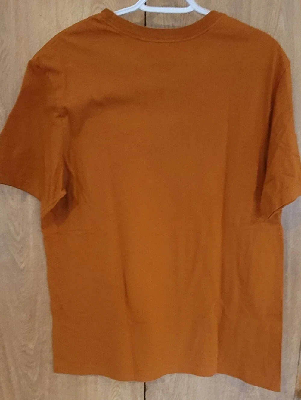 Nike Air Men's Short Sleeve The Nike T-Shirt — Rust Orange